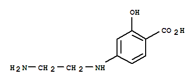 (9ci)-4-[(2-氨基乙基)氨基]-2-羥基-苯甲酸結構式_295307-78-7結構式