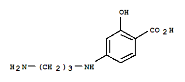 (9ci)-4-[(3-氨基丙基)氨基]-2-羥基-苯甲酸結(jié)構(gòu)式_295307-79-8結(jié)構(gòu)式