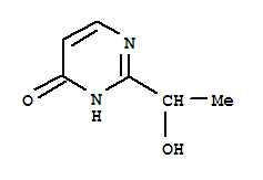 2-(1-Hydroxyethyl)pyrimidin-4(3h)-oneStructure,299397-03-8Structure 2-(1-Hydroxyethyl)pyrimidin-4(3h)-one Structure,299397-03-8Structure