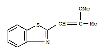 (9ci)-2-(2-甲氧基-1-丙烯基)-苯并噻唑結(jié)構(gòu)式_300806-84-2結(jié)構(gòu)式