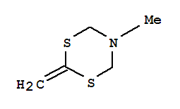 4H-1,3,5-dithiazine,dihydro-5-methyl-2-methylene-(9ci)Structure,301151-28-0Structure 4H-1,3,5-dithiazine,dihydro-5-methyl-2-methylene-(9ci) Structure,301151-28-0Structure