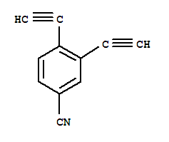 (9ci)-3,4-二乙炔-苯甲腈結構式_302346-43-6結構式