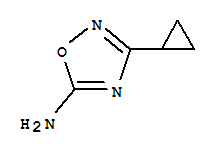 (9ci)-3-環(huán)丙基-1,2,4-噁二唑-5-胺結構式_302842-68-8結構式