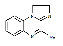 (8ci,9ci)-1,2-二氫-4-甲基-咪唑并[1,2-a]喹噁啉結(jié)構(gòu)式_30466-55-8結(jié)構(gòu)式