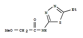 Acetamide,n-(5-ethyl -1,3,4-thiadiazol -2-yl )-2-methoxy- (9ci)Structure,305855-10-1Structure Acetamide,n-(5-ethyl -1,3,4-thiadiazol -2-yl )-2-methoxy- (9ci) Structure,305855-10-1Structure