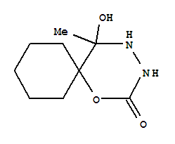 (9ci)-5-羥基-5-甲基-1-噁-3,4-二氮雜螺[5.5]-2-十一酮結(jié)構(gòu)式_312275-39-1結(jié)構(gòu)式