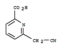 2-Pyridinecarboxylicacid,6-(cyanomethyl)-(9ci)Structure,312325-75-0Structure 2-Pyridinecarboxylicacid,6-(cyanomethyl)-(9ci) Structure,312325-75-0Structure