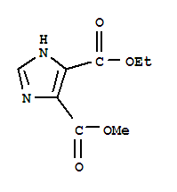 1H-imidazole-4,5-dicarboxylicacid,4-ethyl5-methylester(9ci)Structure,312758-84-2Structure 1H-imidazole-4,5-dicarboxylicacid,4-ethyl5-methylester(9ci) Structure,312758-84-2Structure