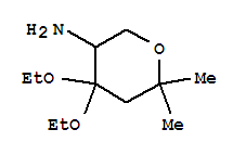 2H-pyran-3-amine,4,4-diethoxytetrahydro-6,6-dimethyl-(9ci)Structure,312930-66-8Structure 2H-pyran-3-amine,4,4-diethoxytetrahydro-6,6-dimethyl-(9ci) Structure,312930-66-8Structure