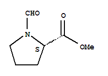 (9ci)-1-甲酰基-L-脯氨酸甲酯結(jié)構(gòu)式_3154-58-3結(jié)構(gòu)式