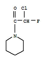 Piperidine, 1-(chlorofluoroacetyl)-(7ci,8ci,9ci)Structure,321-77-7Structure Piperidine, 1-(chlorofluoroacetyl)-(7ci,8ci,9ci) Structure,321-77-7Structure