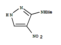 1H-pyrazol-3-amine, n-methyl-4-nitro-Structure,321533-59-9Structure 1H-pyrazol-3-amine, n-methyl-4-nitro- Structure,321533-59-9Structure