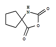 3-噁-1-氮雜螺[4.4]壬烷-2,4-二酮結構式_3253-44-9結構式