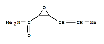 (9ci)-N,N-二甲基-3-(1-丙烯基)-環(huán)氧乙烷羧酰胺結(jié)構(gòu)式_326908-27-4結(jié)構(gòu)式