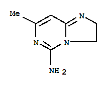 5-氨基-2,3-二氫-7-甲基咪唑并[1,2-c]嘧啶(8ci)結(jié)構(gòu)式_32705-68-3結(jié)構(gòu)式