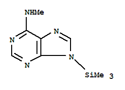 9H-purin-6-amine,n-methyl-9-(trimethylsilyl)-Structure,32865-83-1Structure 9H-purin-6-amine,n-methyl-9-(trimethylsilyl)- Structure,32865-83-1Structure
