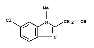 1H-benzimidazole-2-methanol,6-chloro-1-methyl-(9ci) Structure,331949-55-4Structure