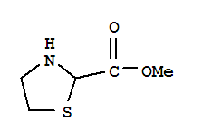 2-Thiazolidinecarboxylic acid, methyl esterStructure,33305-07-6Structure 2-Thiazolidinecarboxylic acid, methyl ester Structure,33305-07-6Structure