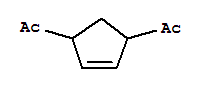 Ethanone,1,1-(2-cyclopentene-1,4-diyl)bis-(9ci)Structure,336101-00-9Structure Ethanone,1,1-(2-cyclopentene-1,4-diyl)bis-(9ci) Structure,336101-00-9Structure