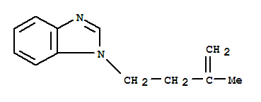 1H-benzimidazole,1-(3-methyl-3-butenyl)-(9ci)Structure,336106-26-4Structure 1H-benzimidazole,1-(3-methyl-3-butenyl)-(9ci) Structure,336106-26-4Structure