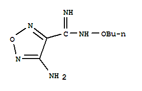 (9ci)-4-氨基-n-丁氧基-1,2,5-噁二唑-3-羧酰胺結構式_339061-36-8結構式