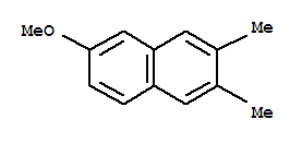 Naphthalene, 6-methoxy-2,3-dimethyl-(8ci,9ci)Structure,33950-70-8Structure Naphthalene, 6-methoxy-2,3-dimethyl-(8ci,9ci) Structure,33950-70-8Structure