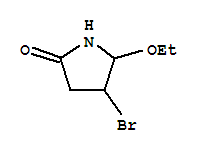 (9ci)-4-溴-5-乙氧基-2-吡咯烷酮結構式_341008-61-5結構式
