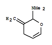 2H-pyran-2-amine,3,4-dihydro-n,n-dimethyl-3-methylene-(9ci)Structure,344353-73-7Structure 2H-pyran-2-amine,3,4-dihydro-n,n-dimethyl-3-methylene-(9ci) Structure,344353-73-7Structure