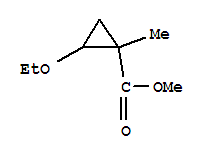 Cyclopropanecarboxylic acid,2-ethoxy-1-methyl-,methyl ester (9ci)Structure,344354-79-6Structure Cyclopropanecarboxylic acid,2-ethoxy-1-methyl-,methyl ester (9ci) Structure,344354-79-6Structure