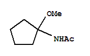 Acetamide,n-(1-methoxycyclopentyl)-(9ci)Structure,344354-94-5Structure Acetamide,n-(1-methoxycyclopentyl)-(9ci) Structure,344354-94-5Structure