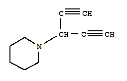 Piperidine,1-(1-ethynyl-2-propynyl)-(9ci)Structure,344395-89-7Structure Piperidine,1-(1-ethynyl-2-propynyl)-(9ci) Structure,344395-89-7Structure