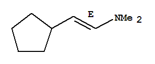 (E)-2-cyclopentyl-n,n-dimethylethenamineStructure,344410-37-3Structure (E)-2-cyclopentyl-n,n-dimethylethenamine Structure,344410-37-3Structure