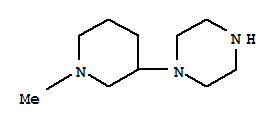 Piperazine,1-(1-methyl-3-piperidinyl)-(9ci)Structure,344436-00-6Structure Piperazine,1-(1-methyl-3-piperidinyl)-(9ci) Structure,344436-00-6Structure