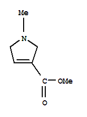 1H-pyrrole-3-carboxylicacid,2,5-dihydro-1-methyl-,methylester(9ci) Structure,34616-28-9Structure