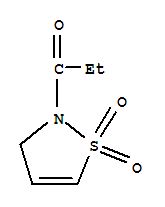 Isothiazole,2,3-dihydro-2-(1-oxopropyl)-,1,1-dioxide (9ci)Structure,350506-90-0Structure Isothiazole,2,3-dihydro-2-(1-oxopropyl)-,1,1-dioxide (9ci) Structure,350506-90-0Structure