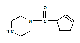 Piperazine,1-(2-cyclopenten-1-ylcarbonyl)-(9ci)Structure,350509-30-7Structure Piperazine,1-(2-cyclopenten-1-ylcarbonyl)-(9ci) Structure,350509-30-7Structure