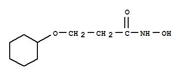 Propanamide,3-(cyclohexyloxy)-n-hydroxy-(9ci)Structure,350513-32-5Structure Propanamide,3-(cyclohexyloxy)-n-hydroxy-(9ci) Structure,350513-32-5Structure