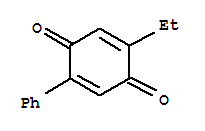 2,5-Cyclohexadiene-1,4-dione,2-ethyl-5-phenyl-(9ci)Structure,350686-57-6Structure 2,5-Cyclohexadiene-1,4-dione,2-ethyl-5-phenyl-(9ci) Structure,350686-57-6Structure