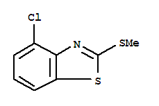 (7ci,8ci,9ci)-4-氯-2-(甲基硫代)-苯并噻唑結(jié)構(gòu)式_3507-40-2結(jié)構(gòu)式