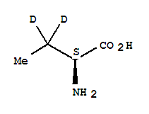 L-2-氨基丁酸-D2氘代結(jié)構(gòu)式_352431-37-9結(jié)構(gòu)式