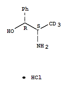 (1R,2s)-(-)-norephedrine-y,y,y-d3 hclStructure,352438-64-3Structure (1R,2s)-(-)-norephedrine-y,y,y-d3 hcl Structure,352438-64-3Structure
