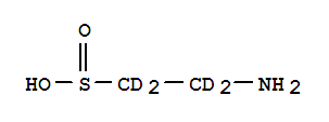 2-Aminoethane-d4-sulfinic acidStructure,352438-83-6Structure 2-Aminoethane-d4-sulfinic acid Structure,352438-83-6Structure