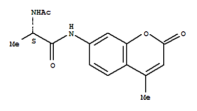 (2S)-2-(乙酰氨基)-N-(4-甲基-2-氧代-2H-1-苯并吡喃-7-基)-丙酰胺結(jié)構(gòu)式_355137-87-0結(jié)構(gòu)式