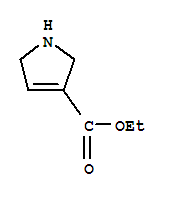 1H-pyrrole-3-carboxylicacid,2,5-dihydro-,ethylester(9ci) Structure,35516-95-1Structure