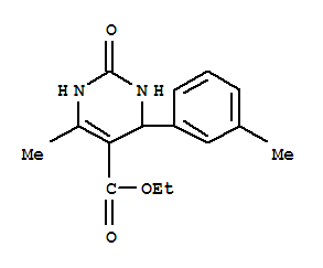 1,2,3,4-Tetrahydro-6-methyl-4-(3-methylphenyl)-2-oxo-5-pyrimidinecarboxylic acid ethyl ester Structure,356773-71-2Structure