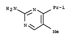 2-Pyrimidinamine,5-methyl-4-(1-methylethyl)-(9ci)Structure,35733-55-2Structure 2-Pyrimidinamine,5-methyl-4-(1-methylethyl)-(9ci) Structure,35733-55-2Structure