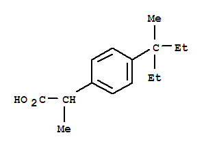 Benzeneacetic acid, 4-(1-ethyl-1-methylpropyl)--alpha--methyl-(9ci)Structure,3585-54-4Structure Benzeneacetic acid, 4-(1-ethyl-1-methylpropyl)--alpha--methyl-(9ci) Structure,3585-54-4Structure