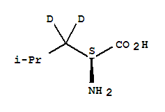 L-亮氨酸-D2結(jié)構(gòu)式_362049-59-0結(jié)構(gòu)式