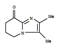 (9ci)-6,7-二氫-2,3-二甲基-咪唑并[1,2-a]吡啶-8(5h)-酮結(jié)構(gòu)式_362525-73-3結(jié)構(gòu)式