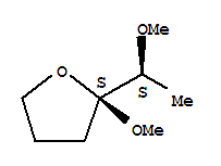 (2R)-Rel-(9Ci)-四氫-2-甲氧基-2-[(1R)-1-甲氧基乙基]-呋喃結構式_367923-35-1結構式